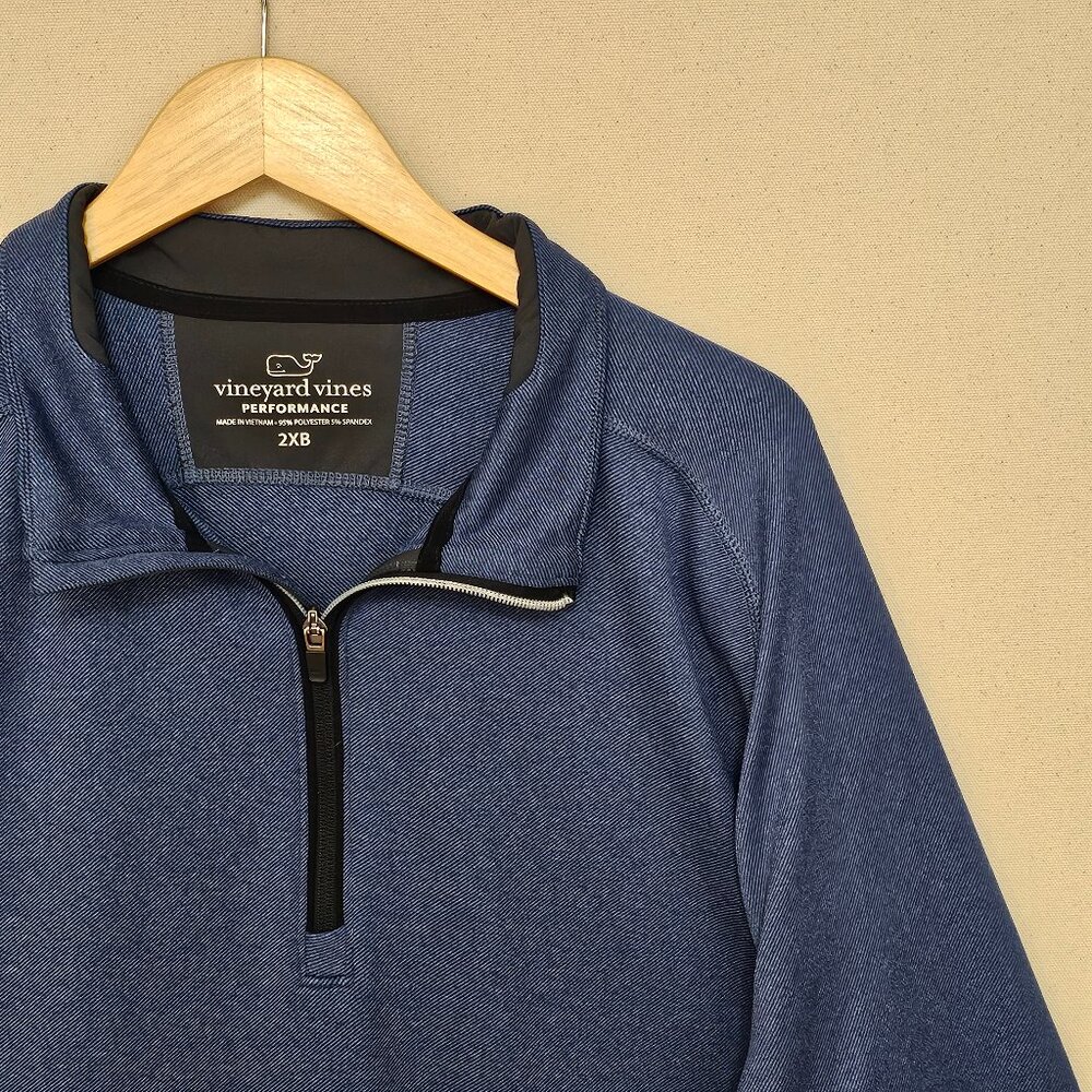 Vineyard Vines Performance Quarter Zip 2XB